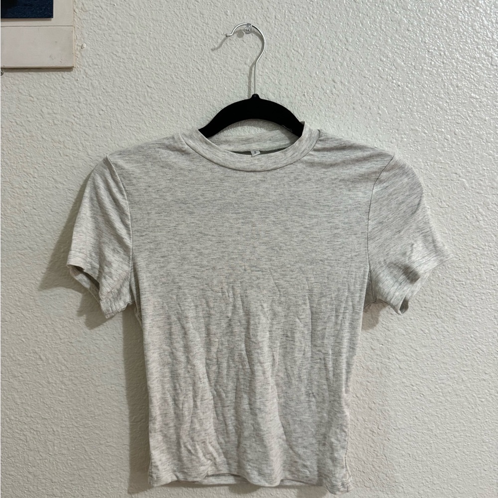Gray Short Sleeve T-Shirt